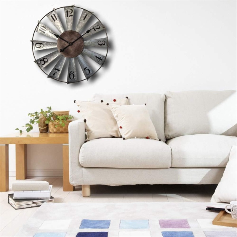 Metal Wall Clock