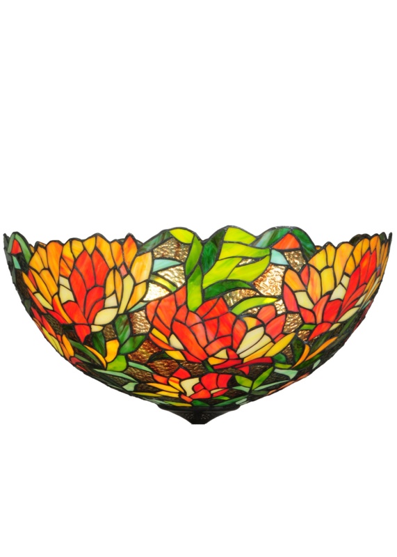 Meyda Tiffany & Stained Glass 9.5'' H x 20'' W Glass Novelty Lamp Shade
