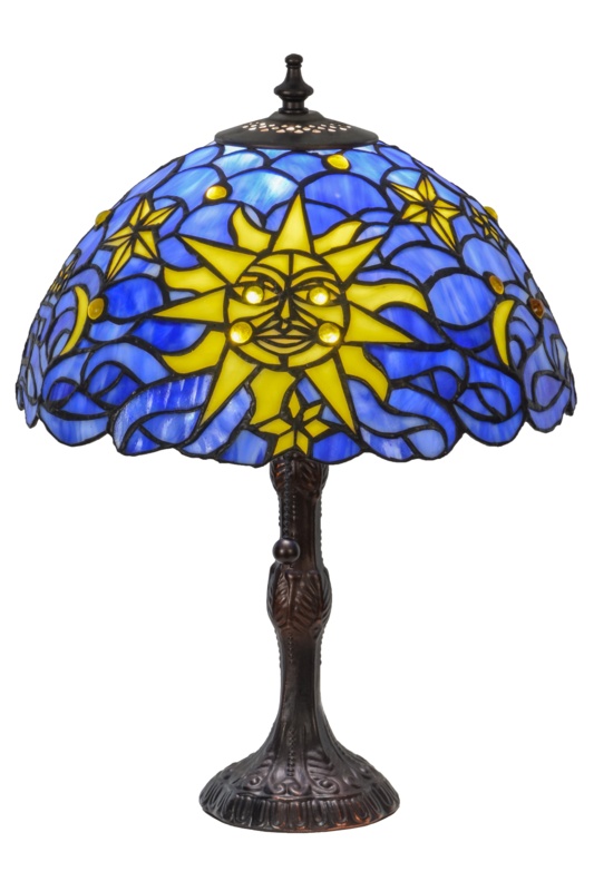 Meyda Tiffany & Stained Glass Table Lamp
