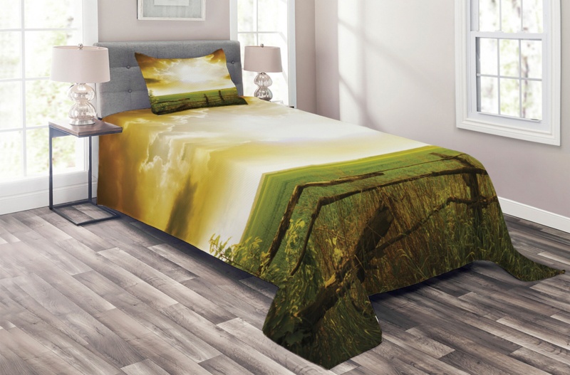 Microfiber Coverlet Set