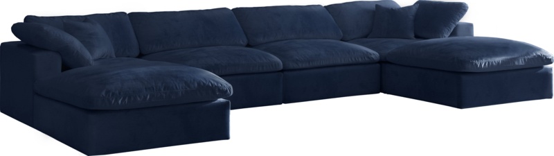 Millersburg 6 - Piece Upholstered Sectional
