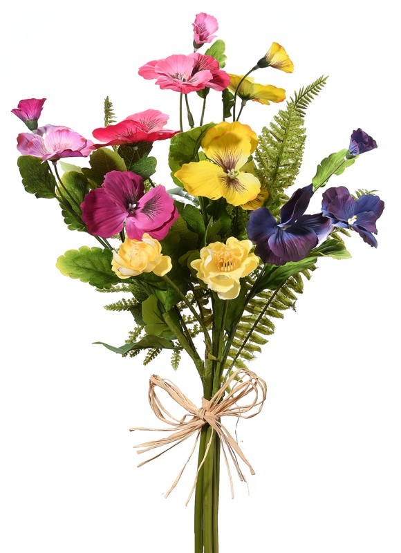 Mixed Stems, Bushes, And Sprays Arrangement