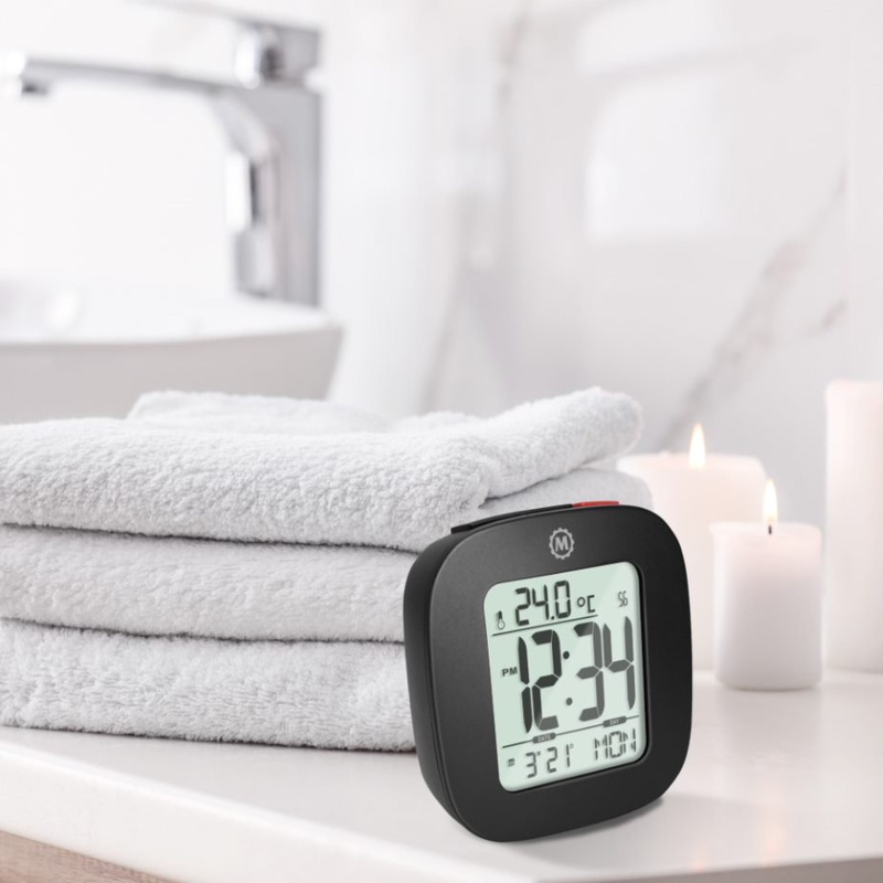 Modern & Contemporary Digital Electric Tabletop Clock with Alarm