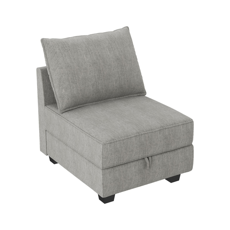Modern Middle Seat Module For Modular Sofa Customizable Sectional Sofa
