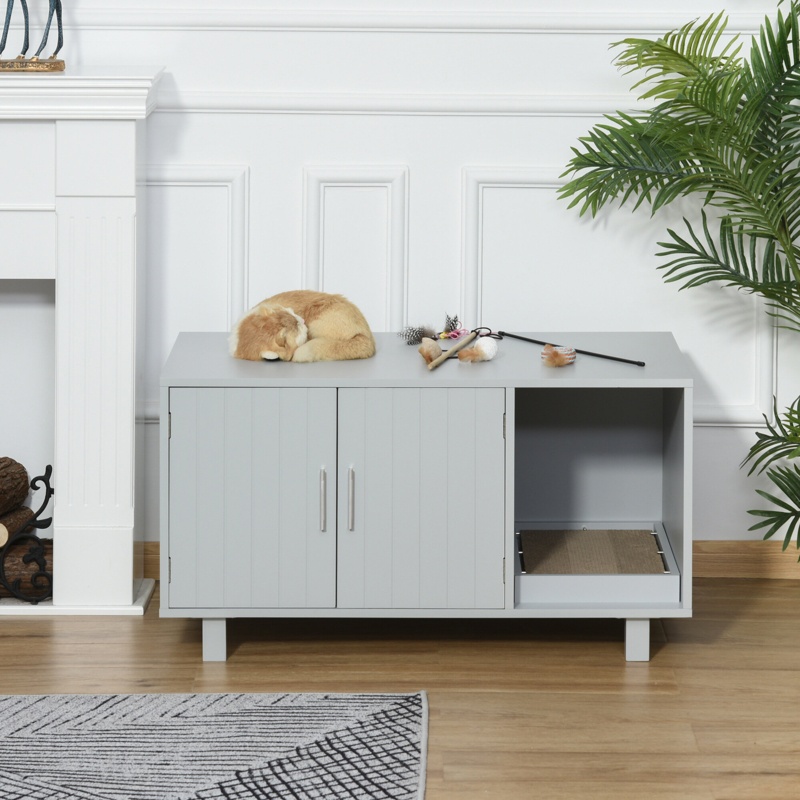 Monthamre Wood Litter Box Enclosure