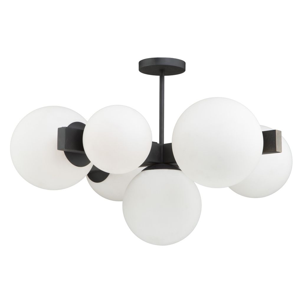 Moonglow SC13222BK Semi-Flush Mount (12|SC13222BK)