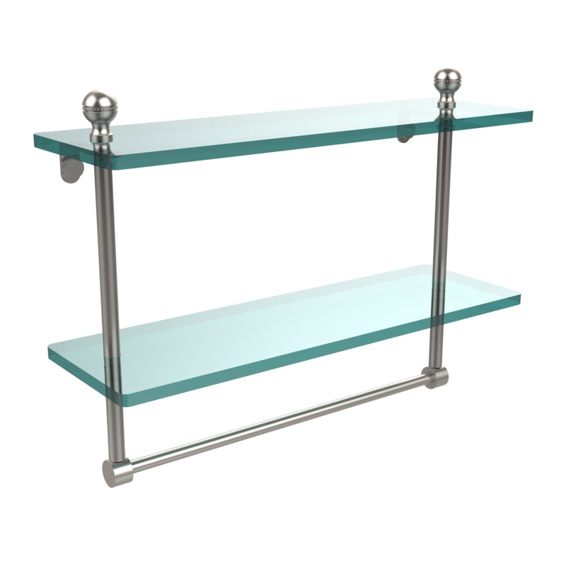 Morosini 2 Piece Tiered Shelf with Towel Bar