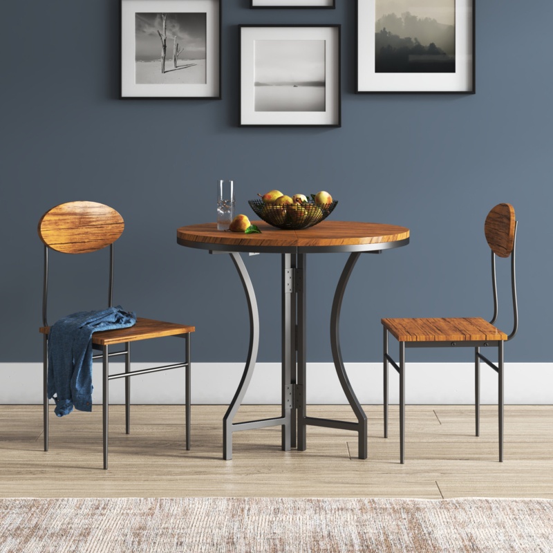 Motta 3 - Piece Pedestal Dining Set