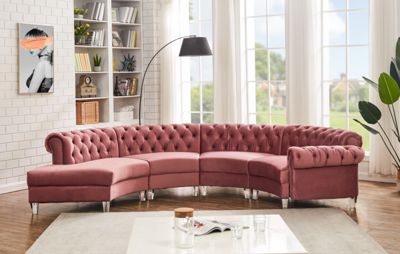 Mousseau 4 - Piece Upholstered Sectional