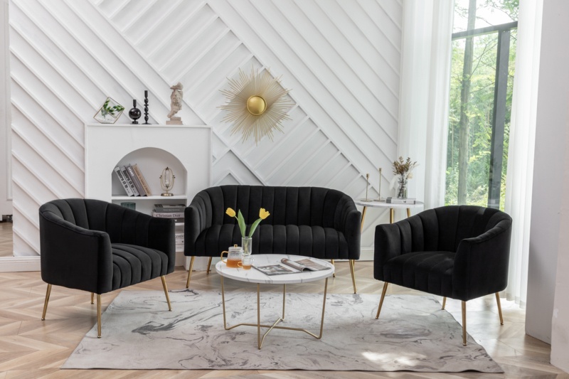 Murrow 3 - Piece Living Room Set