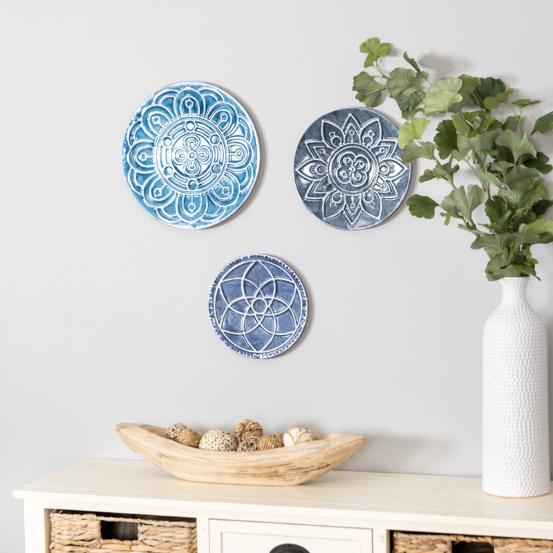 Mykonos Handmade Metal Plants & Flowers Wall Decor
