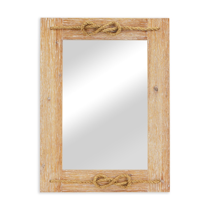 Neasden Rectangle Wood Wall Mirror