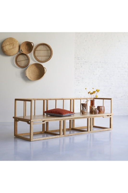 Neo Solid Wood Bench
