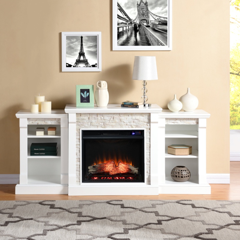 Norcott 71.75'' W Electric Fireplace