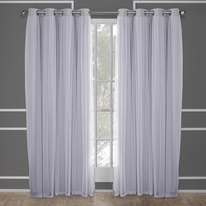 Nunley Polyester Room Darkening Curtain Pair