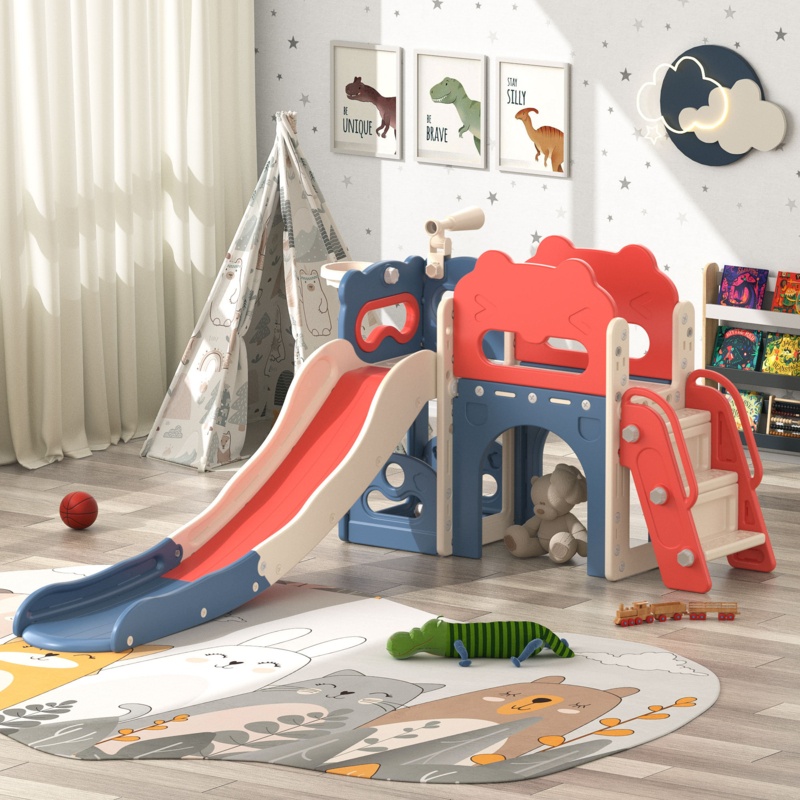 Nyeekoy 68'' W Indoor and Outdoor Plastic Climber
