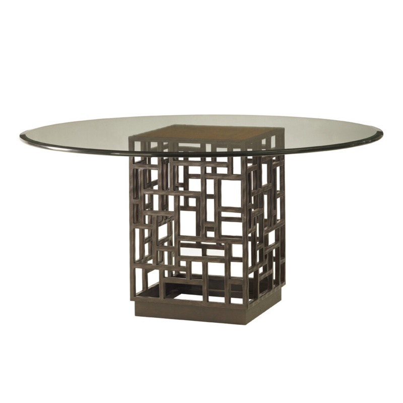 Ocean Club South Sea Dining Table with Glass Top