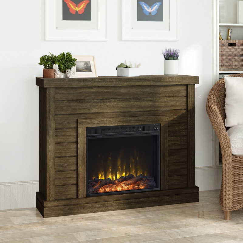 Octavia 47.38'' W Electric Fireplace