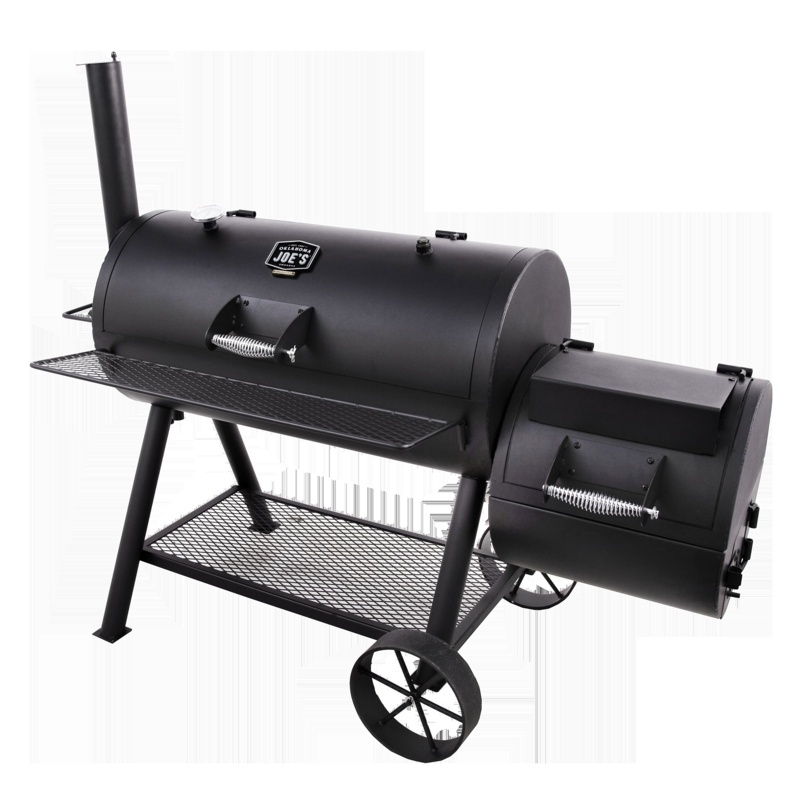 Oklahoma Joe's 1060 sq. in. Longhorn Offset Smoke, Black