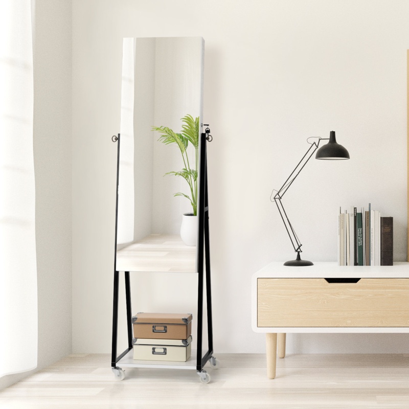 Olvera 16.33'' Wide Free-standing Jewelry Armoire