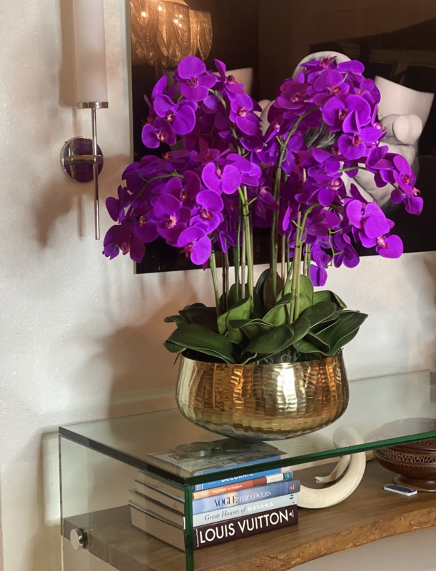 Orchid Arrangement in Planter