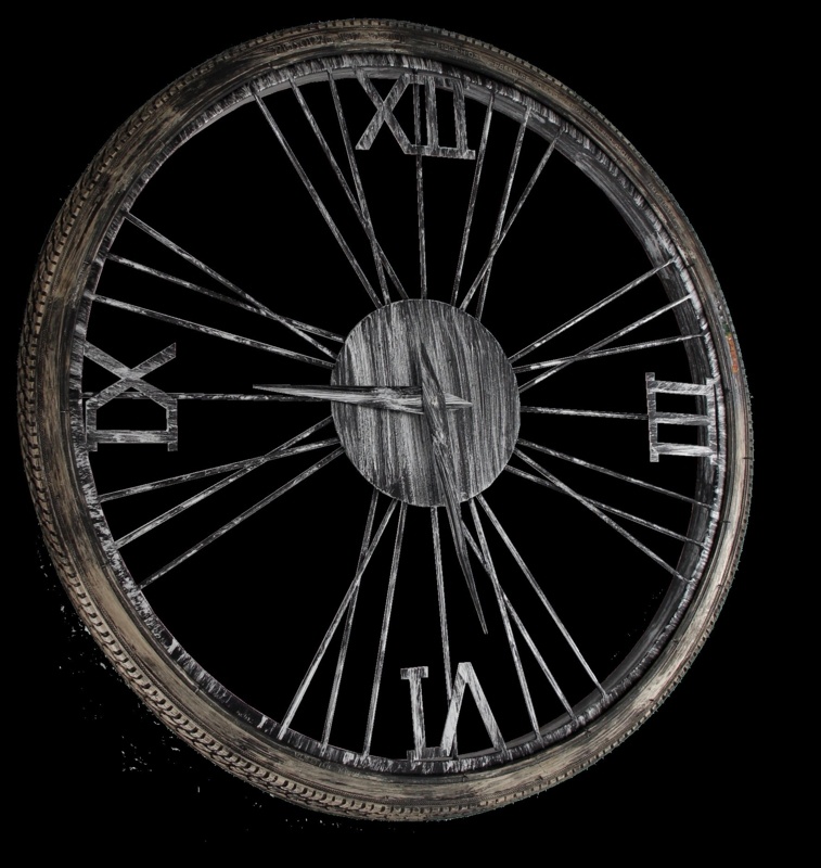 Oversized Rozlynn Bicycle Tire 26" Wall Clock