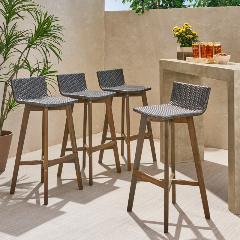 Oxendine Outdoor 30.75'' Bar Stool
