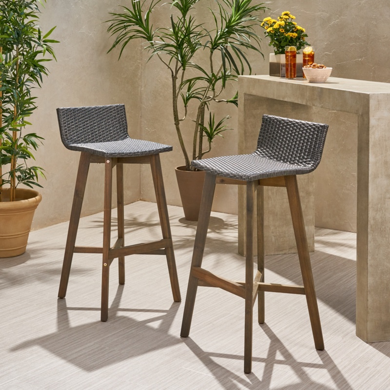 Oxendine Outdoor 30.75'' Bar Stool