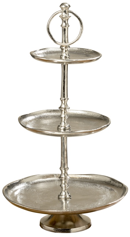 Ozias Aluminum Tiered Stand
