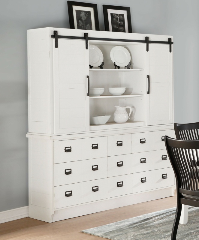 Pamella Sideboard with Bar Hutch