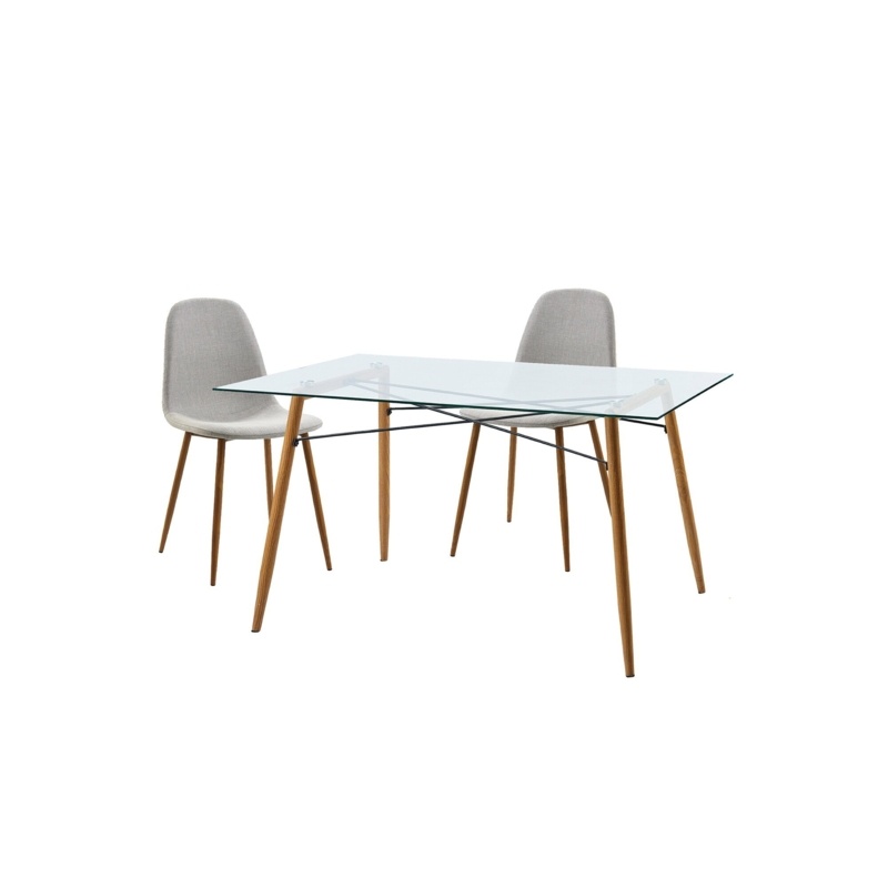 Parvin 3 - Piece Dining Set