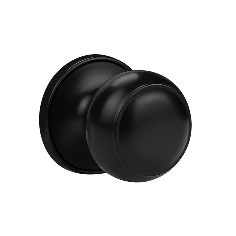 Passage Door Knobs with Round Rosette