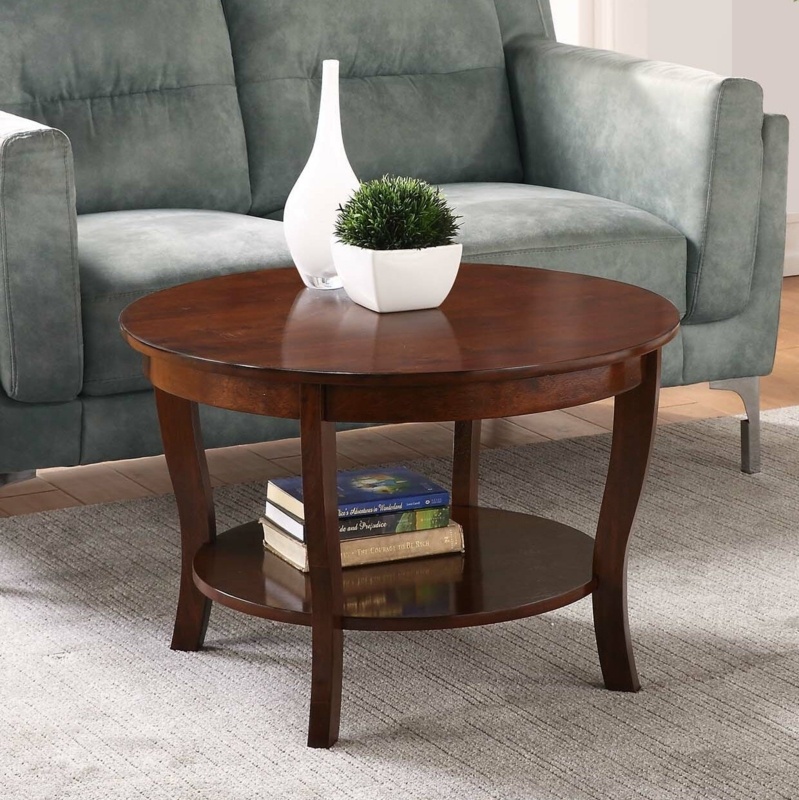 Pennels 30" Coffee Table with Shelf