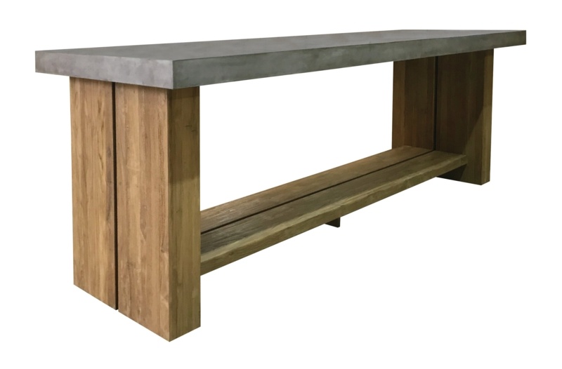 Perpetual Concrete Outdoor Bar Table