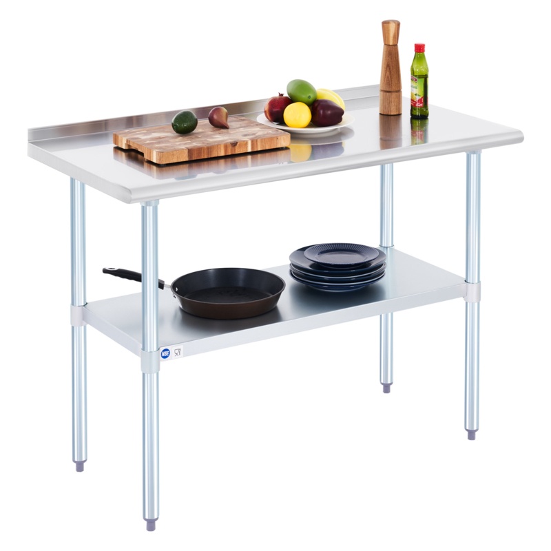 Piercesare Stainless Steel Top Workbench