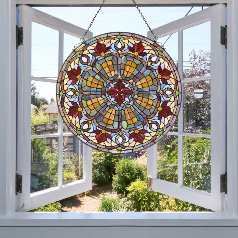 Plants & Flowers Window Panel