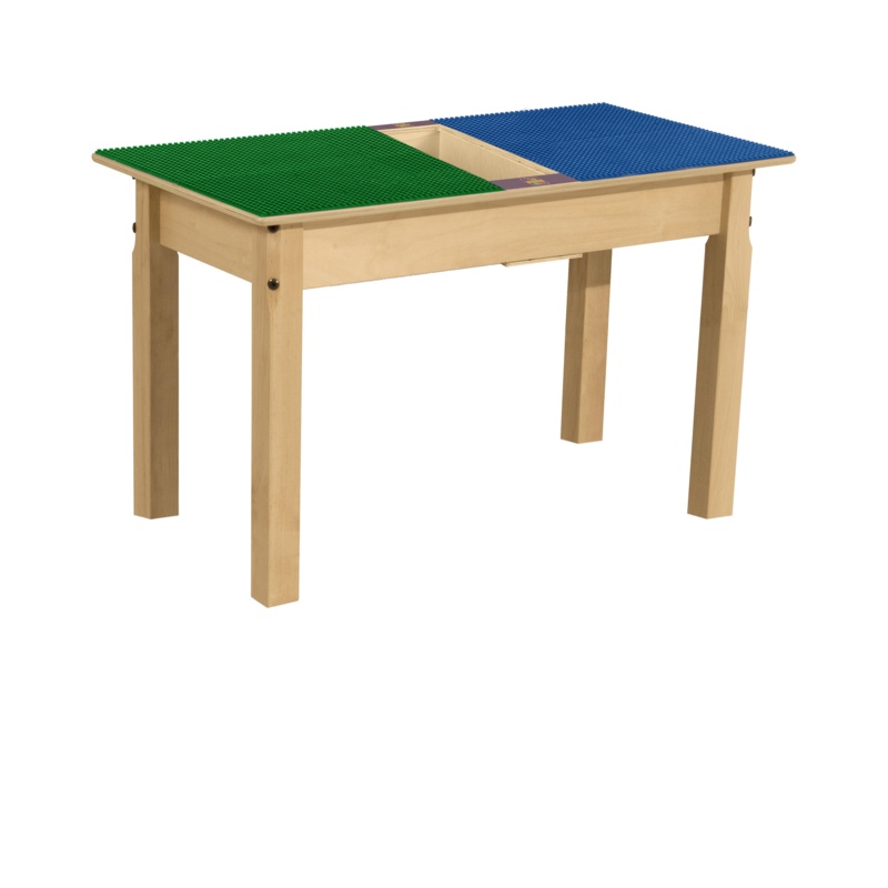 Plastic Adjustable Rectangle 4 Students Activity Table