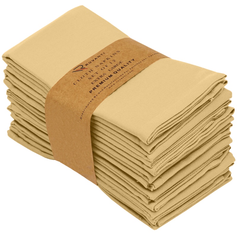 Poly Cotton Enrich Twill Cloth Napkins