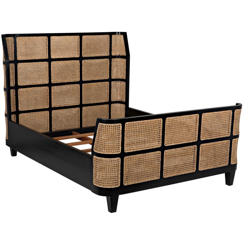 Porto Wingback Bed