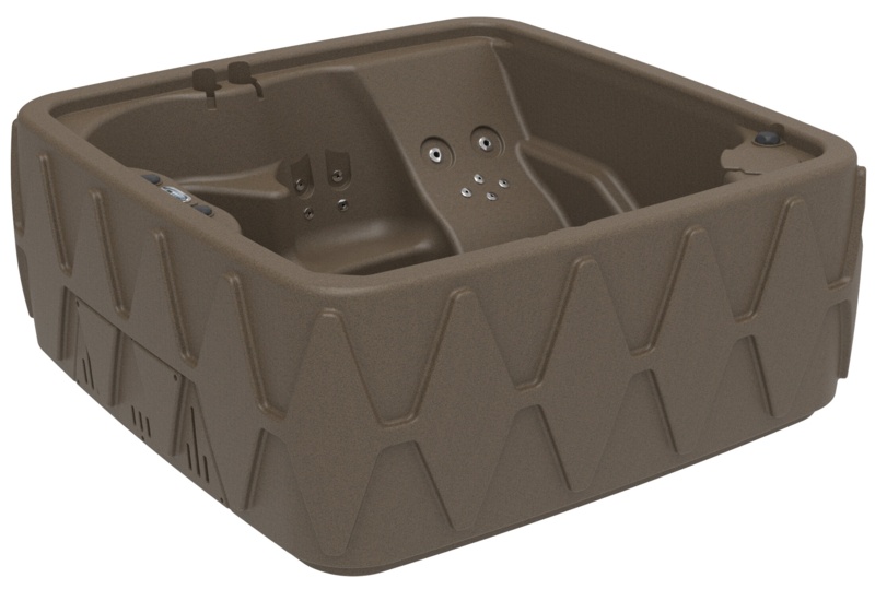 Premium AR500 5-Person 29-Jet Plug & Play Hot Tub with Ozonator, powered By Jacuzzi Pumps