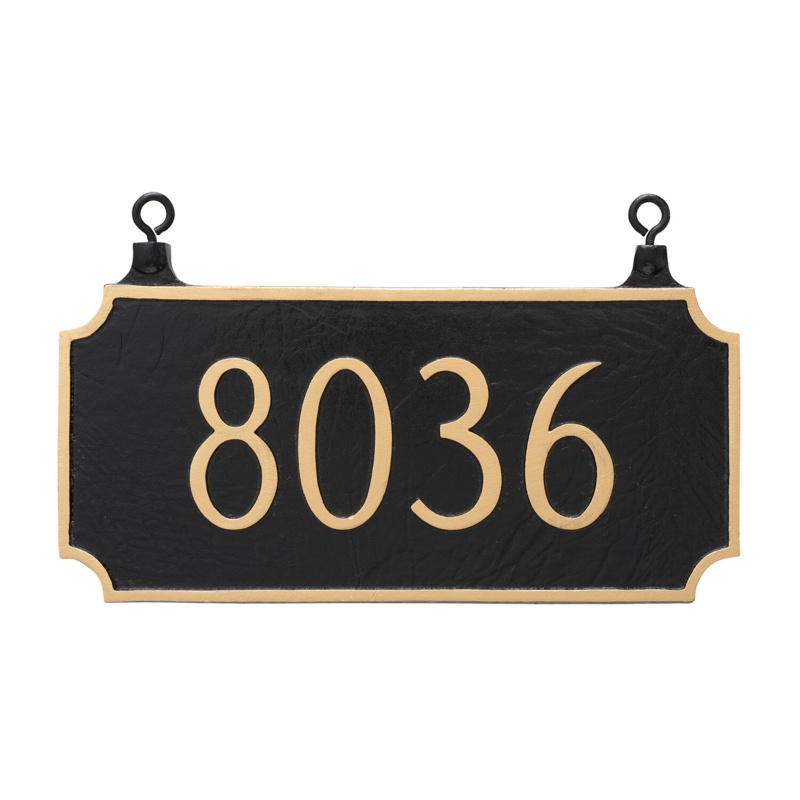 Princeton Rectangle Hanging Plaque