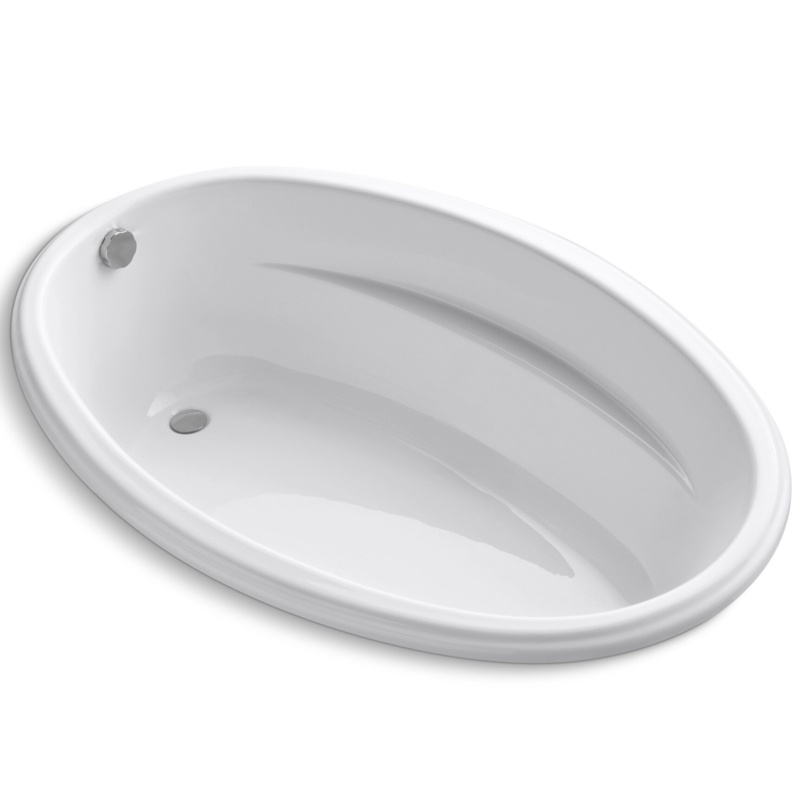 Proflex 60" x 40" Drop In Soaking Acrylic Bathtub