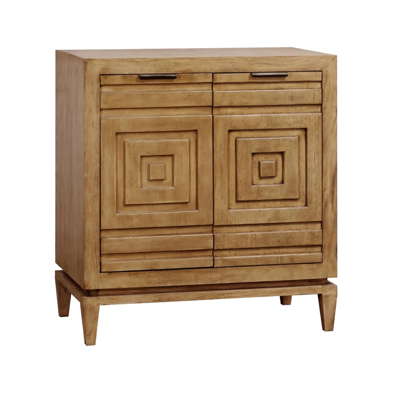 Quinta Solid Wood Accent Cabinet