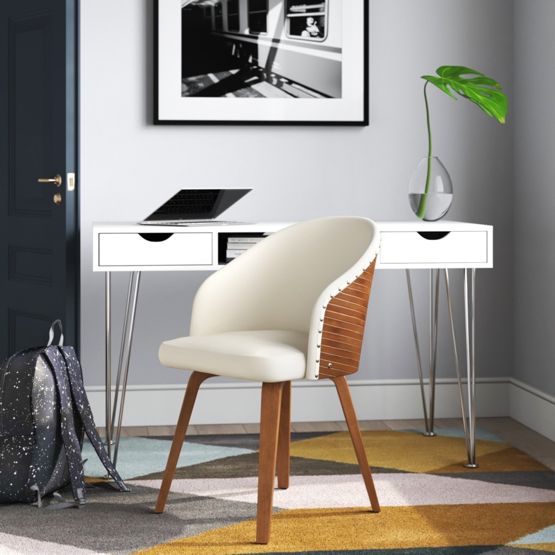 Reavis Vegan Leather Side Chair