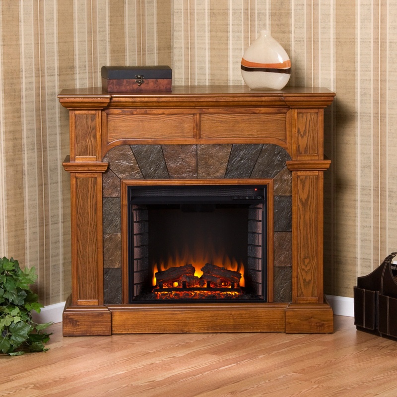 Renderos 45.5'' W Electric Fireplace