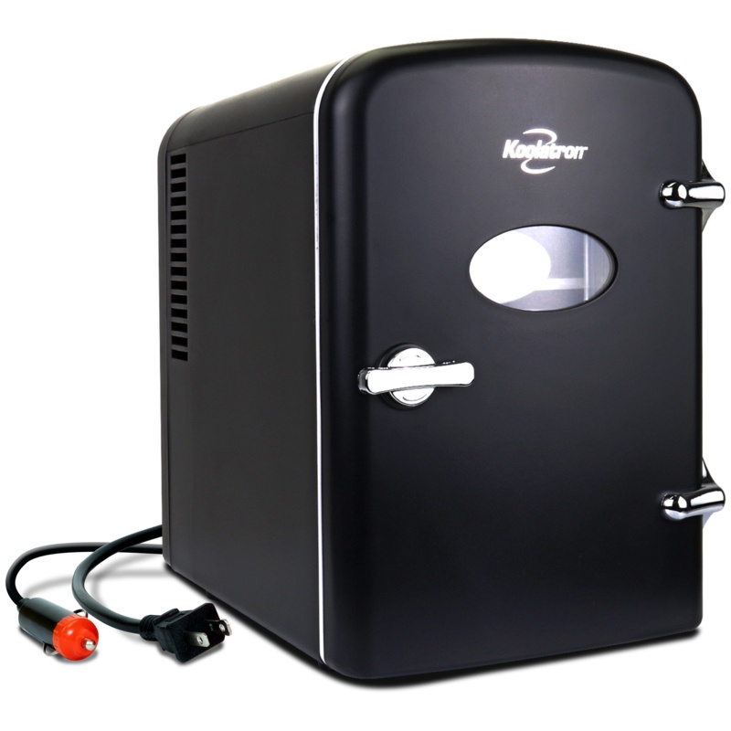 Retro 0.14 cu. ft. Portable Countertop Mini Fridge