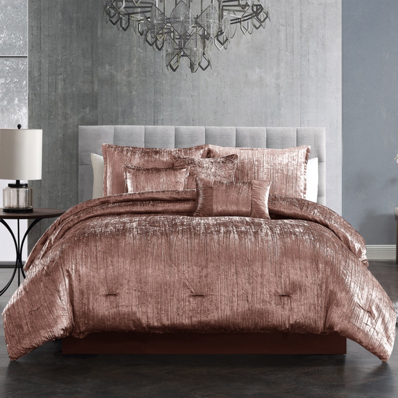 Rexdale Velvet Comforter Set