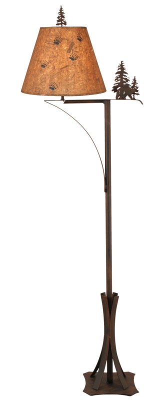 Ridgway 64.5'' Black Task/Reading Floor Lamp