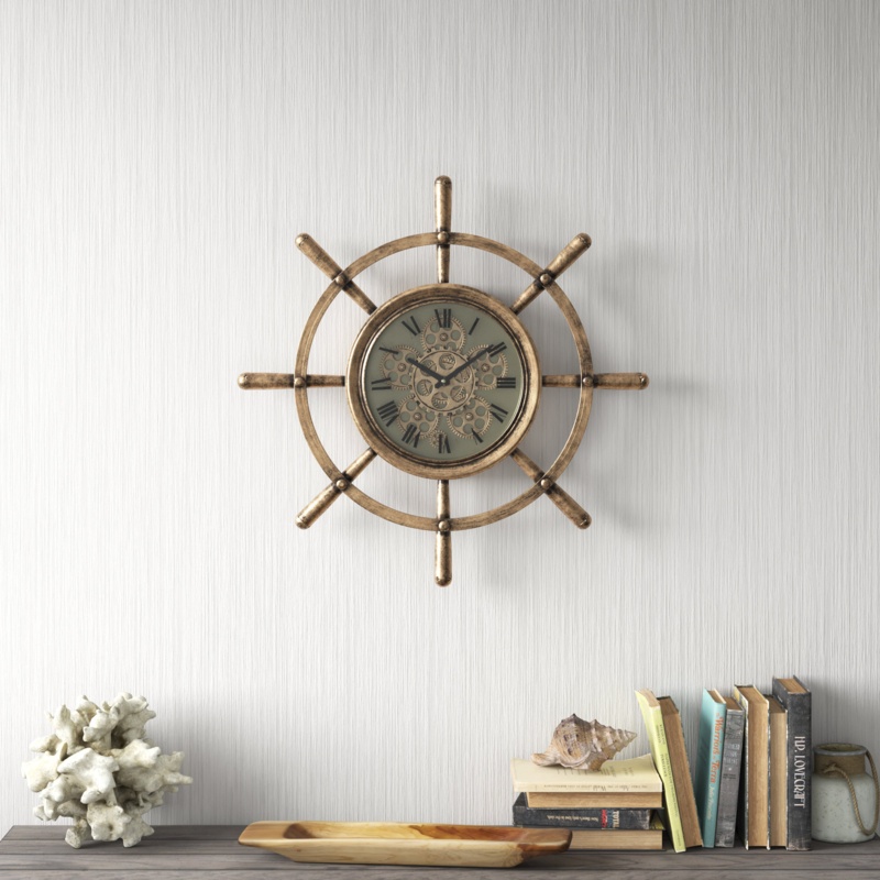Romana Metal Wall Clock