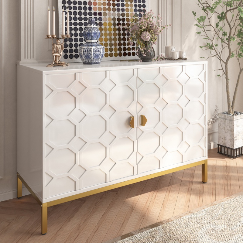 Romsley Iron Accent Cabinet